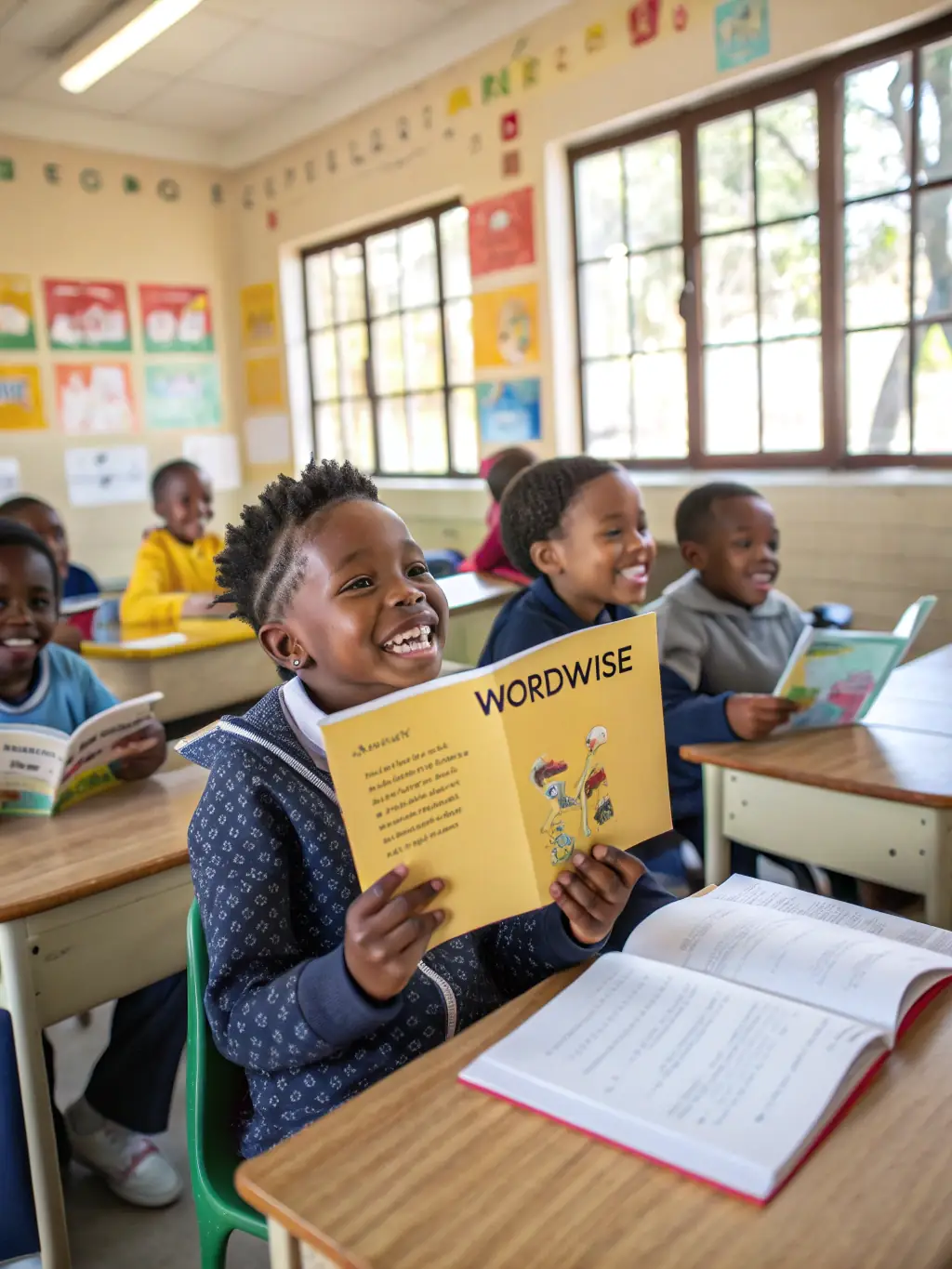 An image of children participating in an educational program at ASSOCIATION MULTICULTURELLE CRITEUILLOISE, emphasizing learning and development.